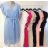 Kleid mit 3/4 Ärmeltasche für Damen (uni sl) ITALIAN Fashion IM3181746