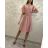 Elegantes Langarmkleid für Damen (S / M ONE SIZE) ITALIENISCHE MODE IMWP21u3727