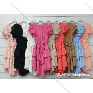 Elegantes Langarmkleid für Damen (S / M ONE SIZE) ITALIENISCHE MODE IMWP21u3727
