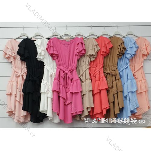 Elegantes Langarmkleid für Damen (S / M ONE SIZE) ITALIENISCHE MODE IMWP21u3727