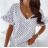 T-Shirt Kurzarm Frauen (S / M ONE SIZE) ITALIENISCHE MODE IMWA21017