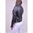 Jacke Winterjacke mit Kapuze und Fell Damen Übergröße (46-54) POLISH FASHION BLI19YP-18057-12