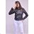 Jacke Winterjacke mit Kapuze und Fell Damen Übergröße (46-54) POLISH FASHION BLI19YP-18057-12