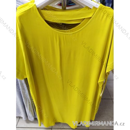Langärmliges Tunika-Hemd (uni xl-3xl) ITALIENISCHE Mode IM720024