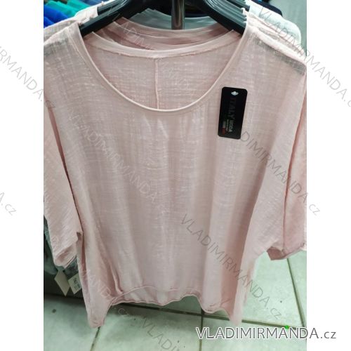 Kleid mit 3/4 Ärmeltasche für Damen (uni sl) ITALIAN Fashion IM3181746