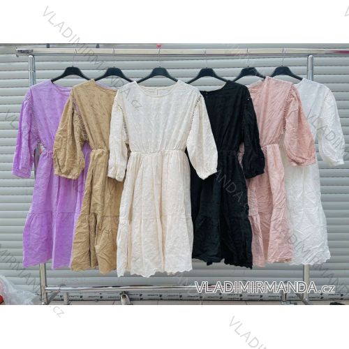 Mit Kapuze langärmliges mit Kapuze Kleid (uni s / m) IM2191956