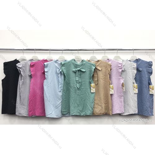 T-Shirt Kurzarm Frauen (UNI S / L) ITALIENISCHE MODE IMK20128