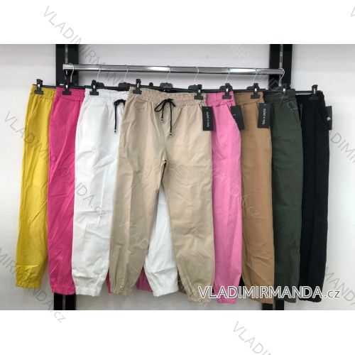 Lange Taillenhose der Frauen (uni s / m) ITALIENISCHER MODUS IM919603