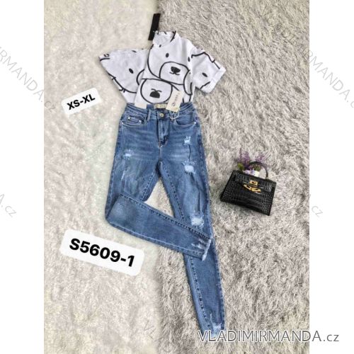 Jeans Jeans lange Frauen (XS-XL) JEWELLY LEXXURY LEX20C2564