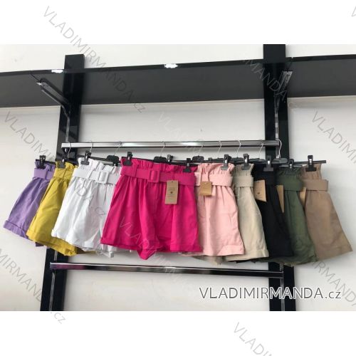 Shorts Sommer Damen Shorts (uni s / m) ITALIENISCHER MODUS IM919604