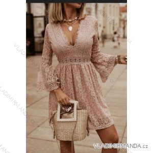 Mit Kapuze langärmliges mit Kapuze Kleid (uni s / m) IM2191956