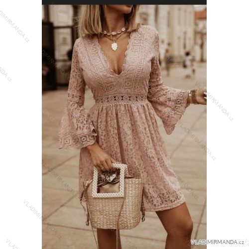 Mit Kapuze langärmliges mit Kapuze Kleid (uni s / m) IM2191956