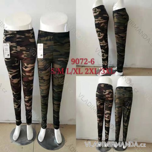 Leggings 3/4 kurze Damen Übergröße (4xl-7xl) ELEVEK ZW7-4