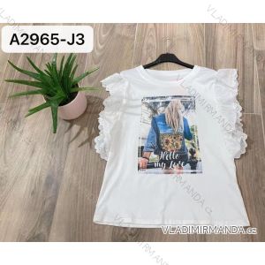 T-Shirt Kurzarm Frauen (UNI S-M) ITALIENISCHE MODE IMM20330