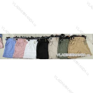 Shorts Shorts Kunstleder Frauen (uni s-l) ITALIAN FASHION IM920107