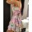 Kleid mit 3/4 Ärmeltasche für Damen (uni sl) ITALIAN Fashion IMWD20527