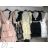 Kleid mit 3/4 Ärmeltasche für Damen (uni sl) ITALIAN Fashion IMWD20527
