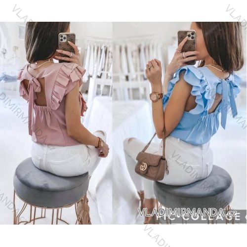 Top Top Damen (uni sl) ITALIENISCHE MODA IM919006