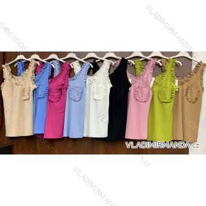 Kleid mit 3/4 Ärmeltasche für Damen (uni sl) ITALIAN Fashion IM3181746