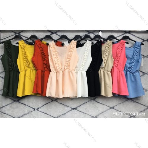 Kleid mit 3/4 Ärmeltasche für Damen (uni sl) ITALIAN Fashion IM3181746