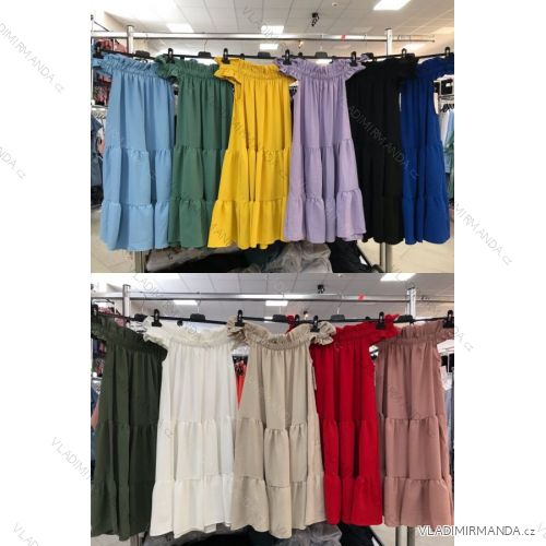 Kleid mit 3/4 Ärmeltasche für Damen (uni sl) ITALIAN Fashion IM3181746