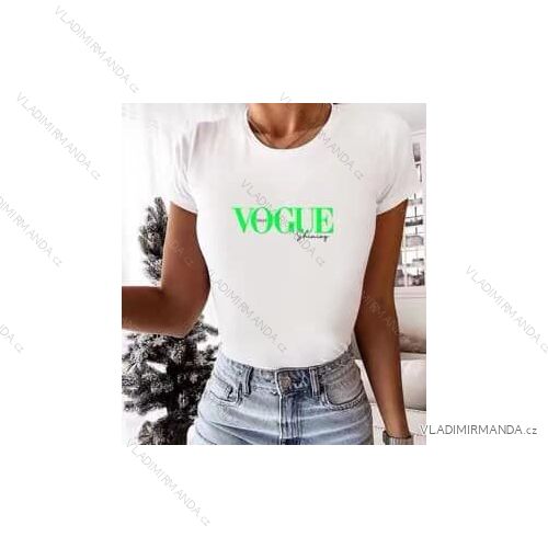 T-Shirt Kurzarm Frauen (UNI S-M) ITALIENISCHE MODE IMM20330
