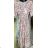 Langarm Kleid ELEGANT (uni s / m) ITALIENISCHE MODE IM919825