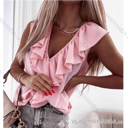 Kleid mit 3/4 Ärmeltasche für Damen (uni sl) ITALIAN Fashion IM3181746