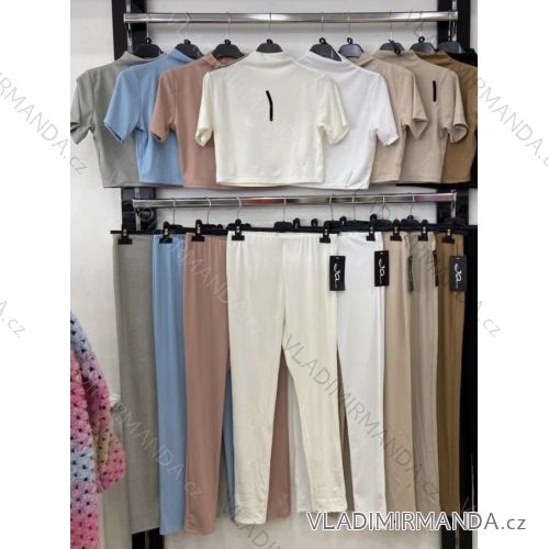 Damenrock und Tarn-T-Shirt-Set (uni s / m) ITALIAN FASHION IM920194