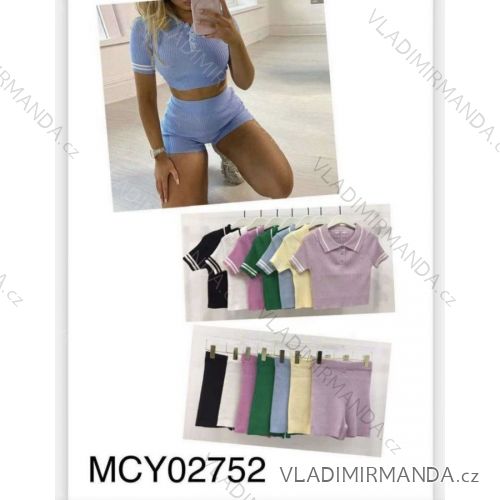 Damenrock und Tarn-T-Shirt-Set (uni s / m) ITALIAN FASHION IM920194