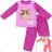 Violettes T-Shirt mit langen Ärmeln für Mädchen und jugendliche Mädchen (3-12 Jahre) TKL V33596

