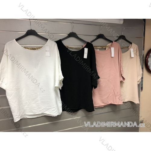 Kleid mit 3/4 Ärmeltasche für Damen (uni sl) ITALIAN Fashion IM3181746
