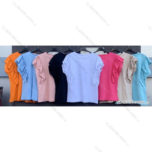 Kleid mit 3/4 Ärmeltasche für Damen (uni sl) ITALIAN Fashion IM3181746