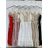 Kleid mit 3/4 Ärmeltasche für Damen (uni sl) ITALIAN Fashion IMWD20527