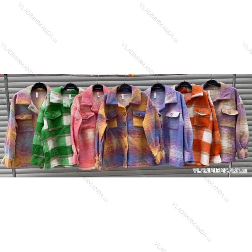 Kleid mit 3/4 Ärmeltasche für Damen (uni sl) ITALIAN Fashion IMWD20529