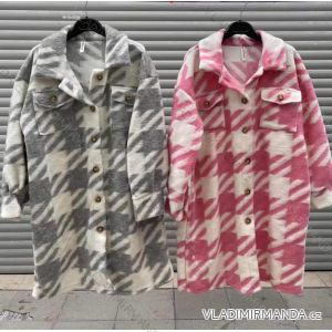 Kleid mit 3/4 Ärmeltasche für Damen (uni sl) ITALIAN Fashion IMWD20529