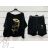 Set Hoodie Langarm und Jogginghose 3/4 kurze Frauen (UNI S / L) TURKISH FASHION IMK20141
