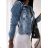 Damen Jeansjacke verlängert (xs-xl) GOURD  MA521GD6640-K