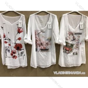 Erweitertes Tunika-Kleid für Damen (XL / 2XL ONE SIZE) ITALIAN FASHION IM421068