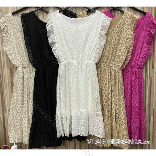Elegantes Langarmkleid für Damen (S / M ONE SIZE) ITALIENISCHE MODE IMWP21u3727