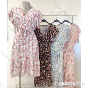 Elegantes Langarmkleid für Damen (S / M ONE SIZE) ITALIENISCHE MODE IMWP21u3727