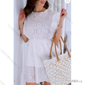 Kleid mit 3/4 Ärmeltasche für Damen (uni sl) ITALIAN Fashion IM3181746