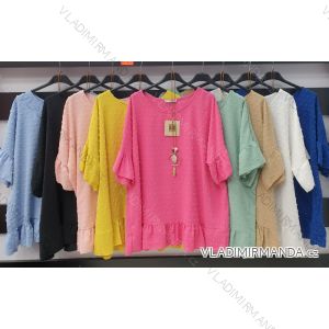 T-Shirt Kurzarm Frauen (S / M ONE SIZE) ITALIENISCHE MODE IMWA21017