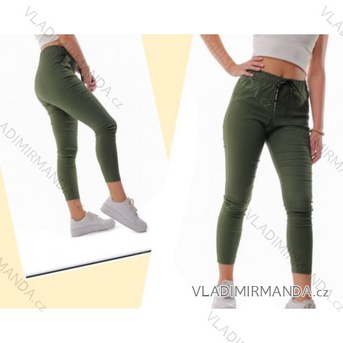 Leggings Hose Kunstleder mit Reißverschluss (xs-m) Italian Fashion LML20003