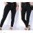 Leggings Hose Kunstleder mit Reißverschluss (xs-m) Italian Fashion LML20003