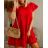 Elegantes Langarmkleid für Damen (S / M / L EINE GRÖSSE) ITALIENISCHE MODE IMWA21002