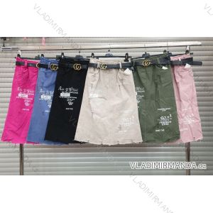 Kleid mit 3/4 Ärmeltasche für Damen (uni sl) ITALIAN Fashion IM3181746