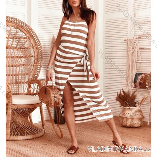 Kleid mit 3/4 Ärmeltasche für Damen (uni sl) ITALIAN Fashion IMWD20527