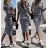 Kleid mit 3/4 Ärmeltasche für Damen (uni sl) ITALIAN Fashion IMWD20527