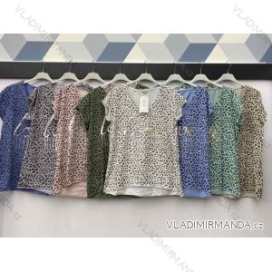 Kleid mit 3/4 Ärmeltasche für Damen (uni sl) ITALIAN Fashion IM3181746